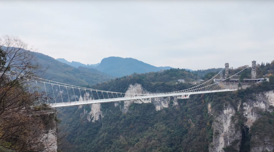 Glass bridge zhangjiajie